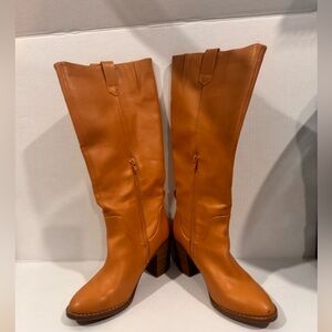 Size 7. Universal Thread (Target Brand). Calf boot. Worn twice.